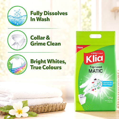Klia Detergent Matic Top Load 2 kg