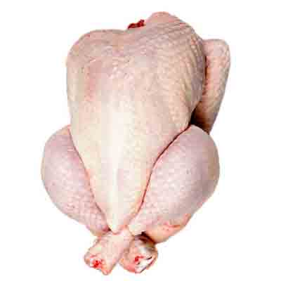 Whole Chicken With Skin, 1.2 Kg