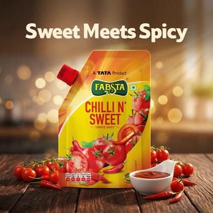 Fabsta Hot and Sweet Sauce, 450 g