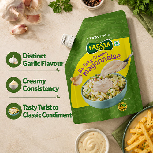 Fabsta Veg Garlic Mayonnaise, 200 g
