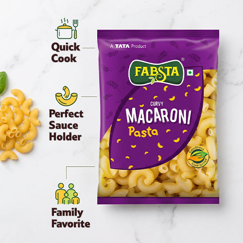 Fabsta Macaroni Pasta, 350 g