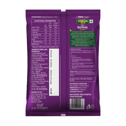 Fabsta Macaroni Pasta, 150 g