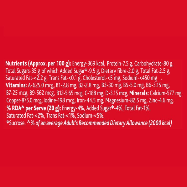 Boost Energy & Sports Nutrition Drink Jar 500 g