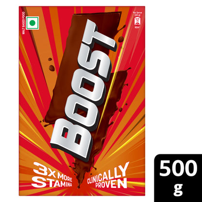 Boost Energy & Sports Nutrition Drink Refill Pack 500 gm