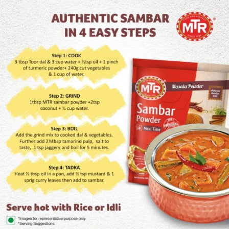 Mtr Sambhar Powder 200 g