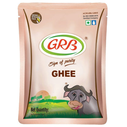 Grb Cow Ghee Pouch 1 ltr