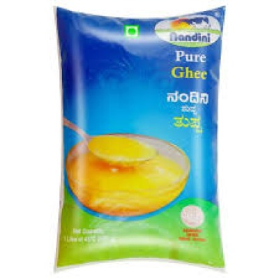 Nandini Cow Ghee Pouch 1 Ltr