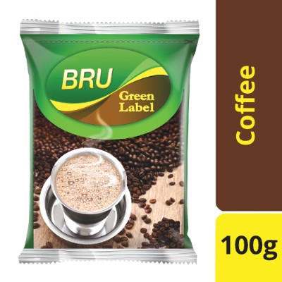 Bru Green Label Coffee 100 g