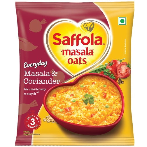 Saffola Masala & Coriander Oats Pouch 40 g