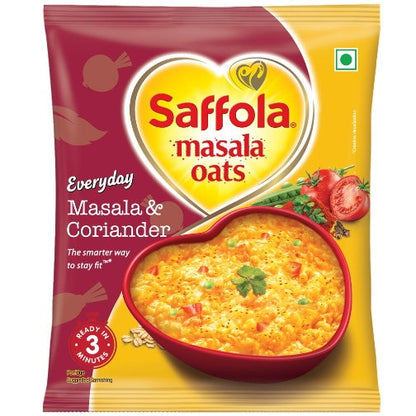Saffola Masala & Coriander Oats Pouch 40 g