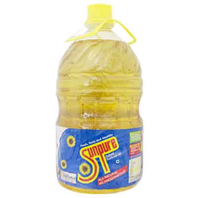 Sunpure Sunflower Oil Jar 5ltr