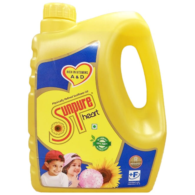 Sunpure Sunflower Oil Jar 5ltr