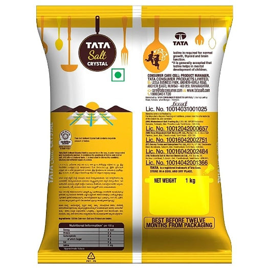 Tata Iodised Crystal Salt 1kg
