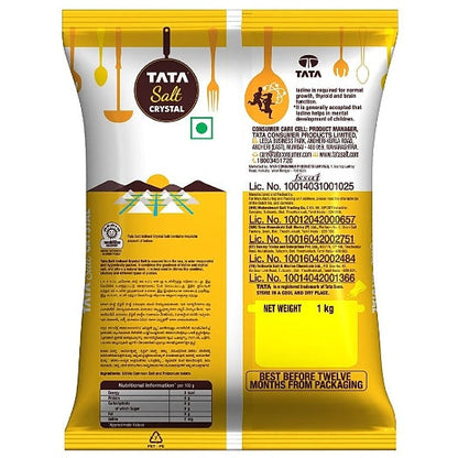 Tata Iodised Crystal Salt 1kg