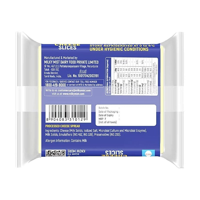 Milky Mist Cheese Slice 200 g