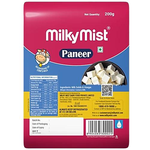 Milky Mist Paneer Pouch 200 gm