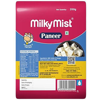 Milky Mist Paneer Pouch 200 gm