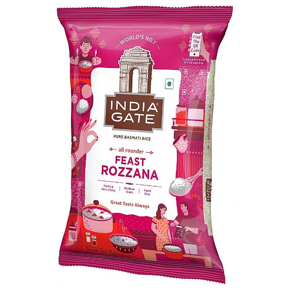 India Gate Feast Rozana Basmati Rice 1kg