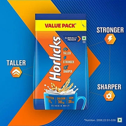 Horlicks Classic Malt Drink Refill 750 g