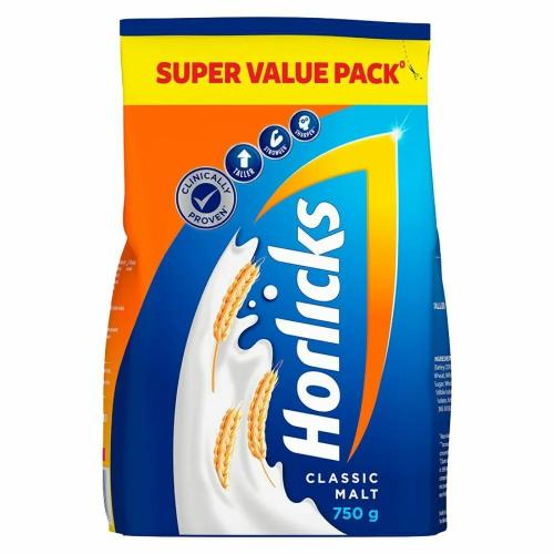 Horlicks Classic Malt Drink Refill 750 Gm