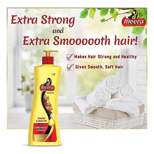 Meera Strong N Healthy Shampoo 340ml