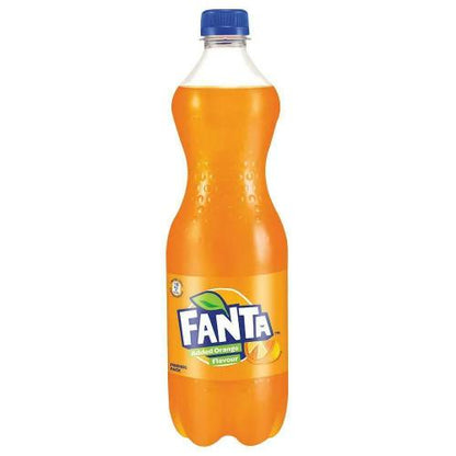 Fanta Orange Carbonated Soft Drink Pet Bottle 750 ml