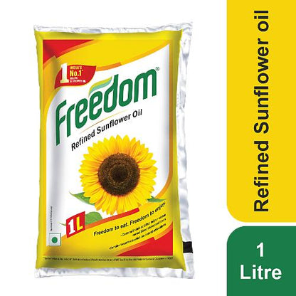Freedom Sunflower Oil Pouch 1 ltr