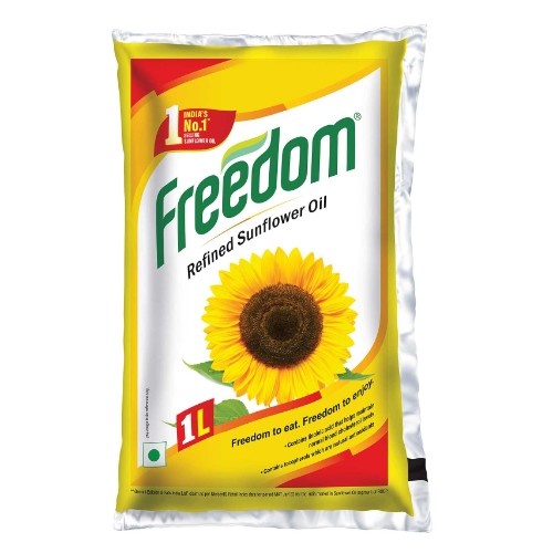Freedom Sunflower Oil Pouch 1 ltr