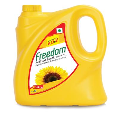 Freedom Sunflower Oil Jar 5ltr