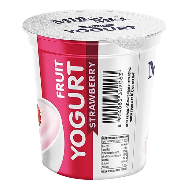 Milky Mist Strawberry Fruit Yoghurt 100 ml