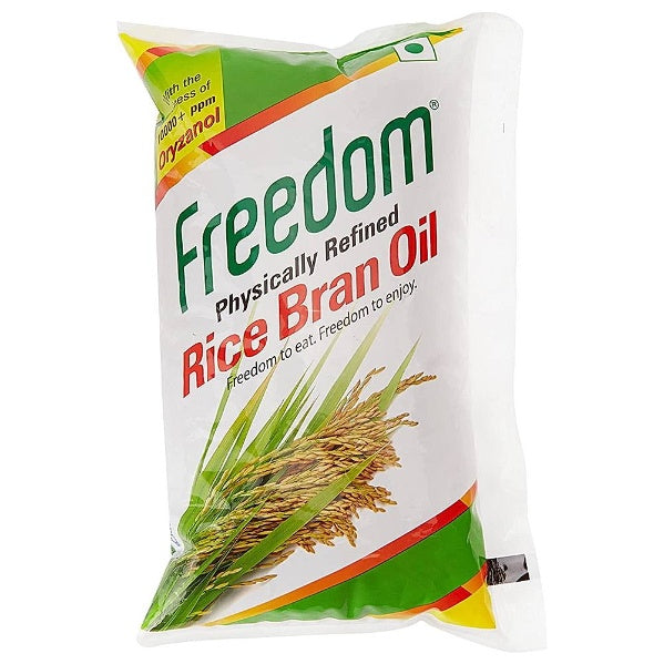 Freedom Rice Bran Oil Pouch 1 ltr