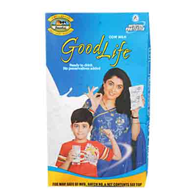 Nandini Tonned Fresh Milk Pouch 1 ltr
