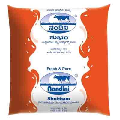 Nandini Shubham Standard Milk Pouch 500 ml