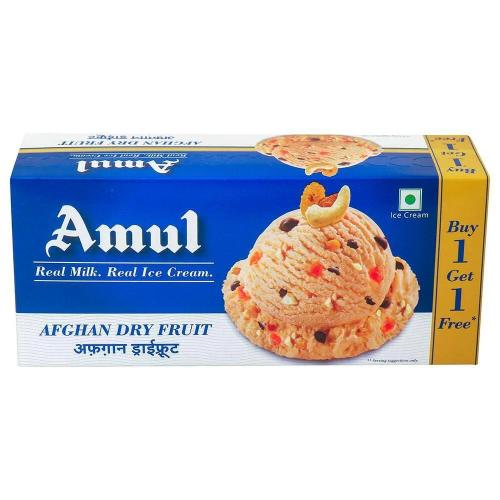Amul Afgan Dryfruits Ice Cream 750+750Ml