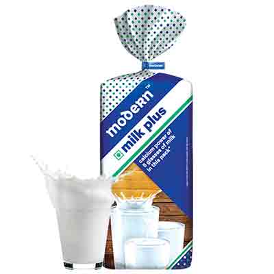 Modern Milk Plus White Bread 350 gm