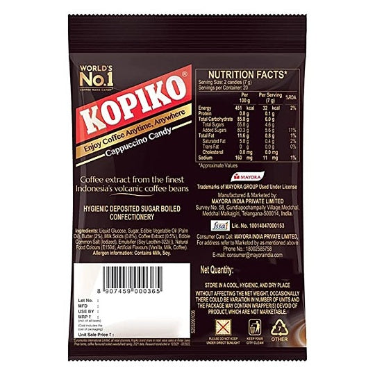 Kopiko Cappuccino Candy Pouch 175 g