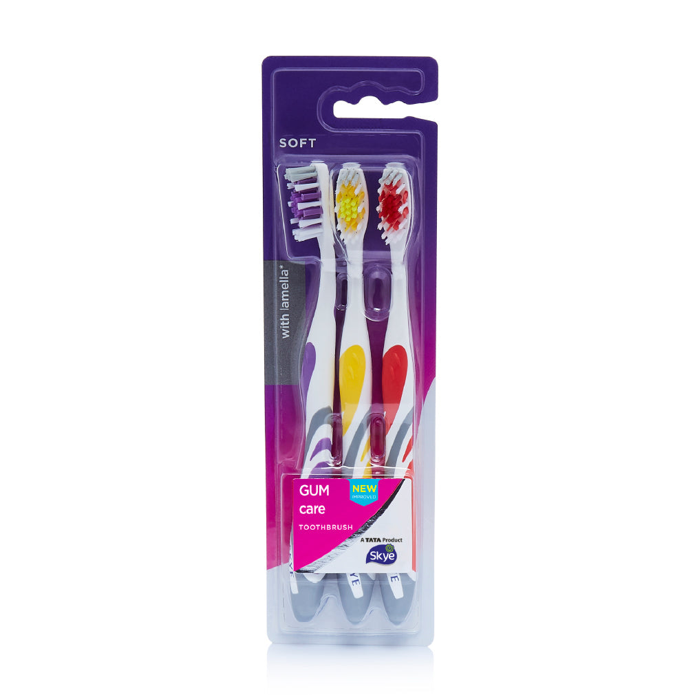 Skye Gums So Strong Toothbrush Soft pack of 3