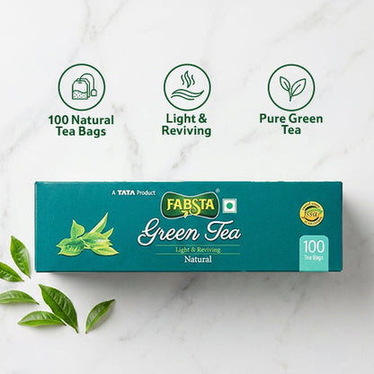 Fabsta Green Tea Bags, 25 Pcs