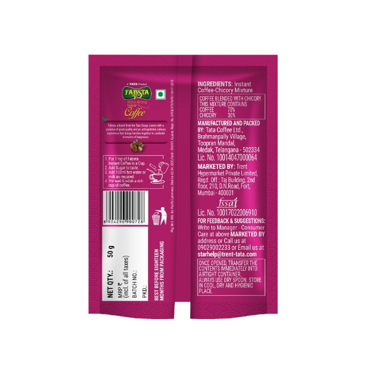 Fabsta Instant Coffee Rich & Strong, 200 g