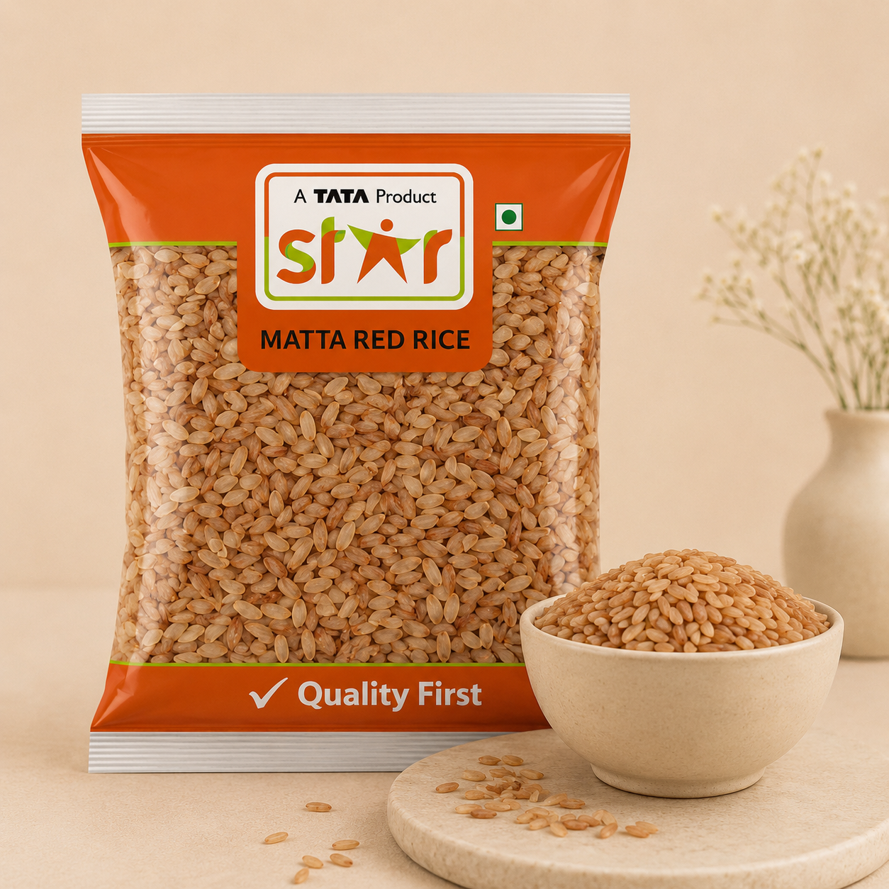 Star Red Matta Rice Pack 1 kg