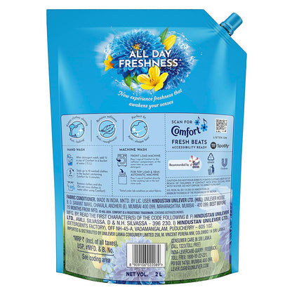 Comfort After Wash Morning Fresh Fabric Conditioner Pouch 2 ltr