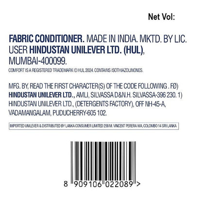 Comfort After Wash Morning Fresh Fabric Conditioner Pouch 2 ltr