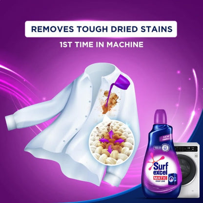 Surf Excel Matic Liquid Detergent Front Load Pouch 2 ltr