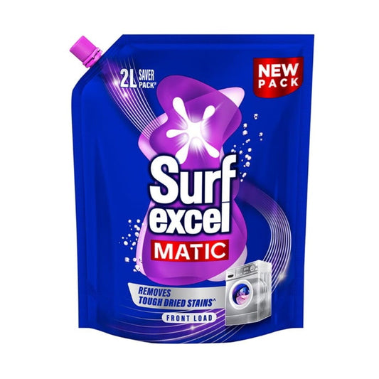 Surf Excel Matic Liquid Detergent Front Load Pouch 2 ltr