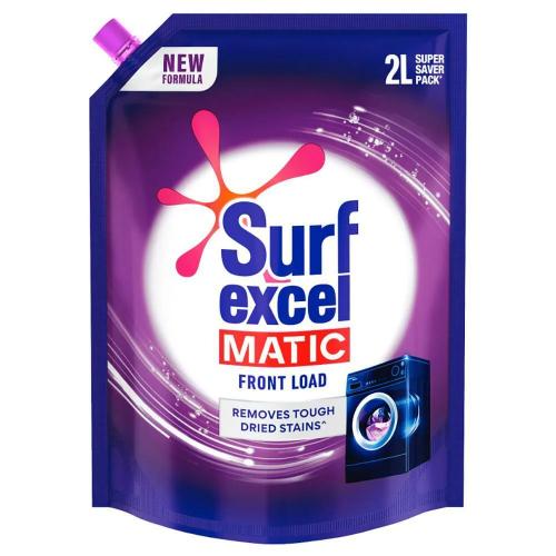 Surf Excel Matic Liquid Detergent Front Load Pouch 2L
