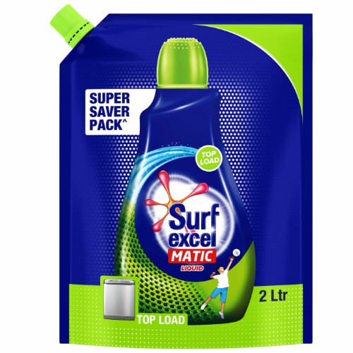 Surf Excel Matic Liquid Detergent Top Load Pouch 2L