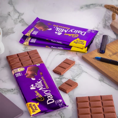 Cadbury Dairy Milk Chocolate Bar Family Pack 134 g