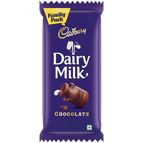 Cadbury Dairy Milk Chocolate Bar Family Pack 134 gm