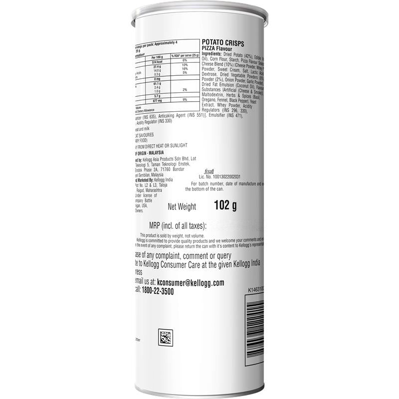 Pringles Pizza Chips 102 gm