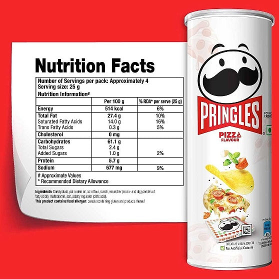 Pringles Pizza Chips 102 g